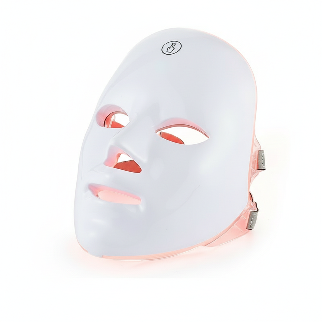 Wireless 7 Colors LED Face Beauty Machine Photon Facial Neck Skin Tighten Rejuvenation Facial Neck Mask